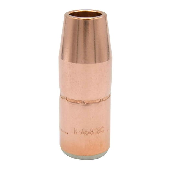 Miller Electric Nozzle,15.9mm Bore,Copper N-M5818C