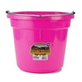thumbnail image 1 of Miller P20FBHOTPINK6 Little Giant Plastic Flat Back Bucket - 20 Quart, 1 of 2