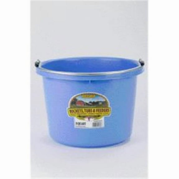 Miller Plastic Pail Blue 8 Quart - P8BLUEA