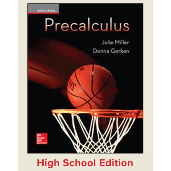 Miller, Precalculus, 2017, 1e, Student Edition, Reinforced Binding