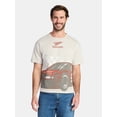 thumbnail image 1 of Miller Racing Men's and Big Men's Cropped Fit Graphic Tee, Sizes XS-3XL, 1 of 5
