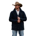 thumbnail image 1 of Miller Ranch By Cinch Men's Navy Wool Ranch Jacket DWJ2008003, 1 of 2