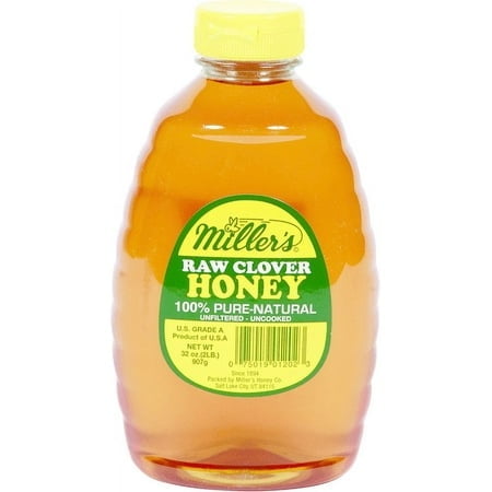Miller Raw Clover Honey (Pack of 3)