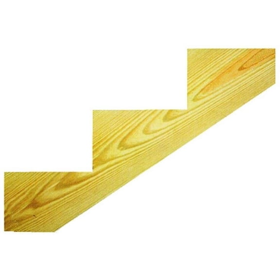 Miller Lite Miller SR-3SEL Treated 3-Step Stringer Residential Use, Standard Application