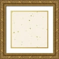 thumbnail image 1 of Miller, Sara Zieve 26x26 Gold Ornate Wood Framed with Double Matting Museum Art Print Titled - Night Sky Cream and Gold Pattern 05A, 1 of 4