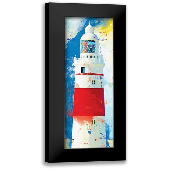 Miller, Savannah 7x14 Black Modern Framed Museum Art Print Titled - Beacon 1