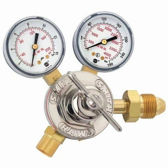 Miller Smith 30-150-580 Argon, Nitrogen Medium Duty Regulator