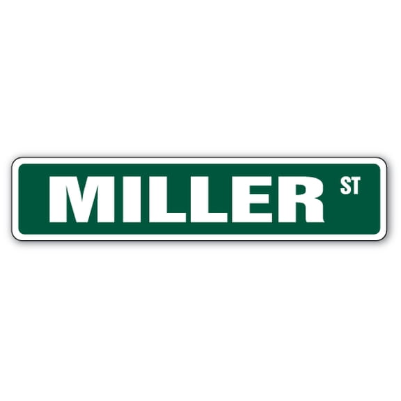 Miller Street [3 Pack] of Vinyl Decal Stickers |for Laptop Car