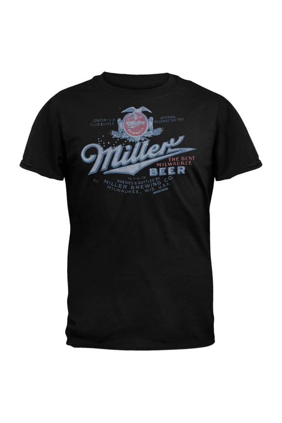 Miller - Vintage Post Prohibition Soft T-Shirt - Medium
