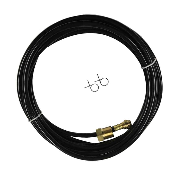 Miller Weldcraft 45V09 Hose, Gas, 12.5' (3.8m), Vinyl