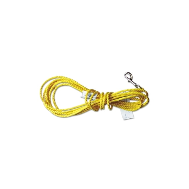Polyester Rope Tag Line Poly Rope, Tag Line (Not Load Bearing) 130 ft, Polypropylene, Yellow ...
