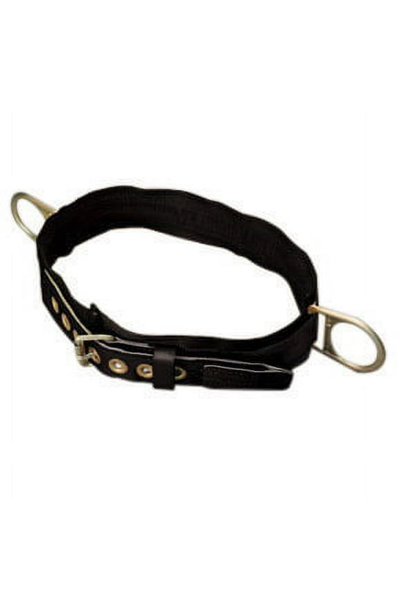 Miller by Medium 35'' - 43'' 1 3/4'' Nylon Web Body Belt With Tongue Buckle And (2) Side D-Rings