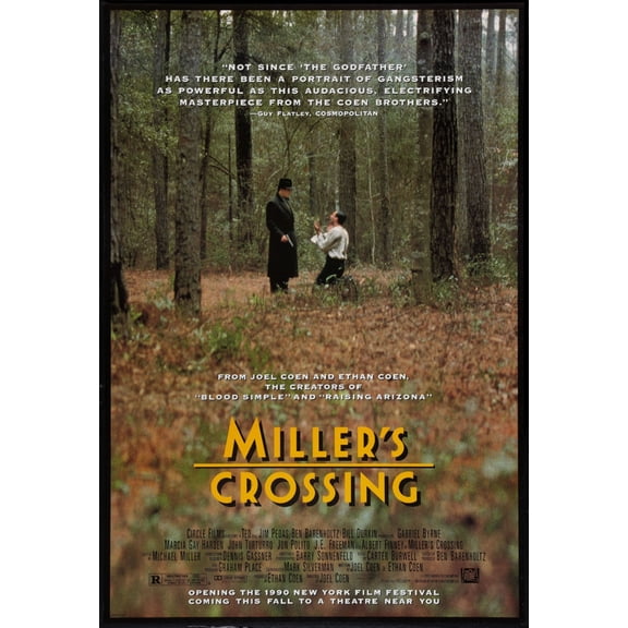 Millers Crossing Poster 24Inx36In Art Poster 24x36 Multi-Color Square Adults Poster Time