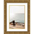 thumbnail image 1 of Millet, Karyn 11x14 Gold Ornate Wood Framed with Double Matting Museum Art Print Titled - Awaiting Return, 1 of 4