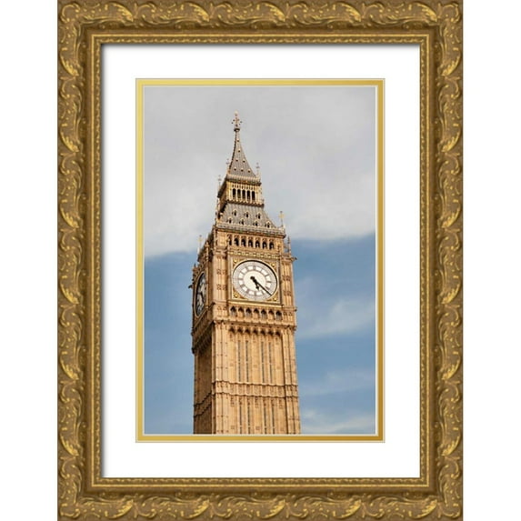 Millet, Karyn 11x14 Gold Ornate Wood Framed with Double Matting Museum Art Print Titled - Big Ben I