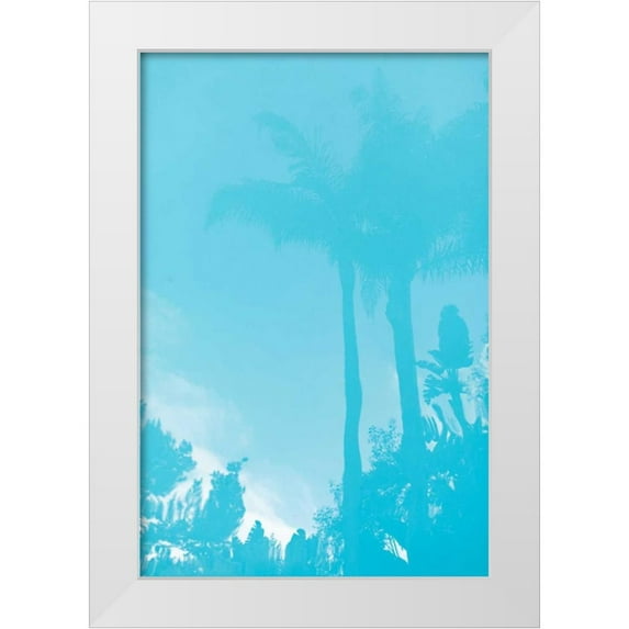 Millet, Karyn 11x14 White Modern Wood Framed Museum Art Print Titled - Beverly Hills Pool III
