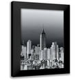 thumbnail image 1 of Millet, Karyn 13x18 Black Modern Framed Museum Art Print Titled - New York Cityscape Negative BandW, 1 of 5