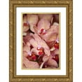 thumbnail image 1 of Millet, Karyn 13x18 Gold Ornate Wood Framed with Double Matting Museum Art Print Titled - Orchid I, 1 of 4