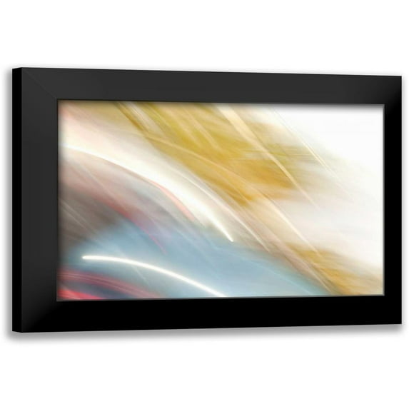 Millet, Karyn 14x11 Black Modern Framed Museum Art Print Titled - Color Streaks I