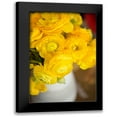 thumbnail image 1 of Millet, Karyn 17x24 Black Modern Framed Museum Art Print Titled - Yellow Ranunculus, 1 of 5