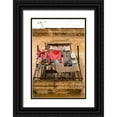 thumbnail image 1 of Millet, Karyn 17x24 Black Ornate Wood Framed with Double Matting Museum Art Print Titled - Cuban Balcony I, 1 of 4