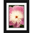 thumbnail image 1 of Millet, Karyn 17x24 Black Ornate Wood Framed with Double Matting Museum Art Print Titled - Pink and White Peony I, 1 of 4