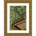 thumbnail image 1 of Millet, Karyn 17x24 Gold Ornate Wood Framed with Double Matting Museum Art Print Titled - Cuban Architecture, 1 of 4