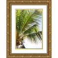thumbnail image 1 of Millet, Karyn 17x24 Gold Ornate Wood Framed with Double Matting Museum Art Print Titled - Tropical Coconut Tree, 1 of 4