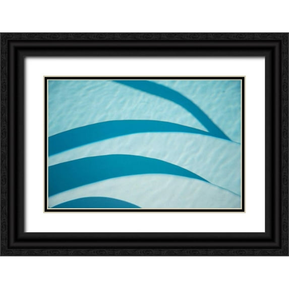 Millet, Karyn 18x13 Black Ornate Wood Framed with Double Matting Museum Art Print Titled - Blue