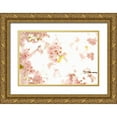 thumbnail image 1 of Millet, Karyn 18x13 Gold Ornate Wood Framed with Double Matting Museum Art Print Titled - In Bloom XVII, 1 of 4