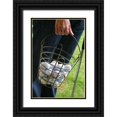 thumbnail image 1 of Millet, Karyn 23x32 Black Ornate Wood Framed with Double Matting Museum Art Print Titled - Golf I, 1 of 4