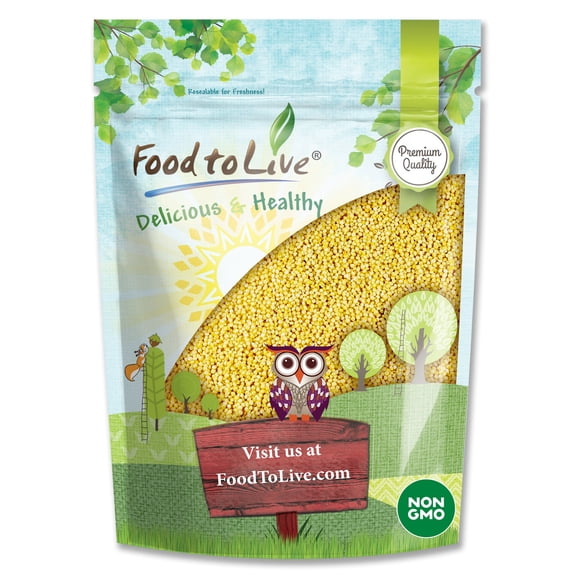 Millet Seeds, 6 Pounds Raw, Vegan, Sproutable by Food to Live