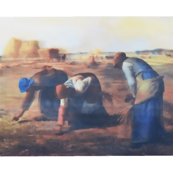 Millet - The Gleaners - 3D Lenticular Classic Art Poster - 10x8 - NEW