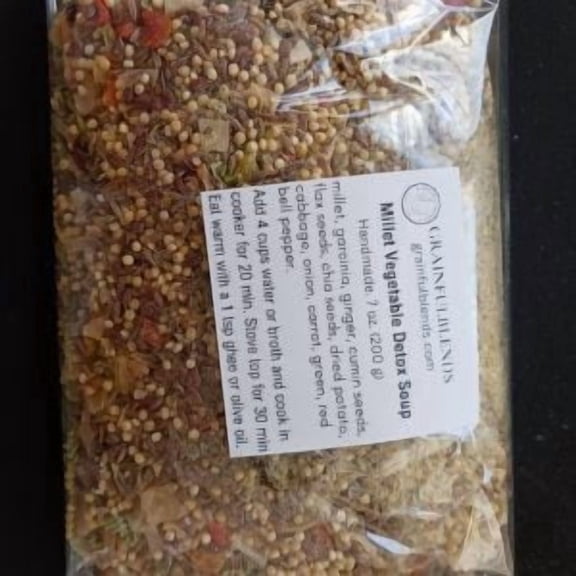 Millet Vegetable Detox Soup