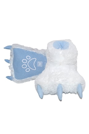 Funny Bear Paw Slippers Adult Monster Dino slippers for toddler Boys dinosaur slippers for Kids Adults (Snow Elf, Small -(Little Kids))