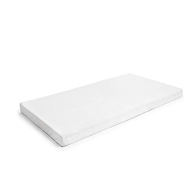 Milliard 2" Waterproof Memory Foam Mattress Topper, Crib Bed