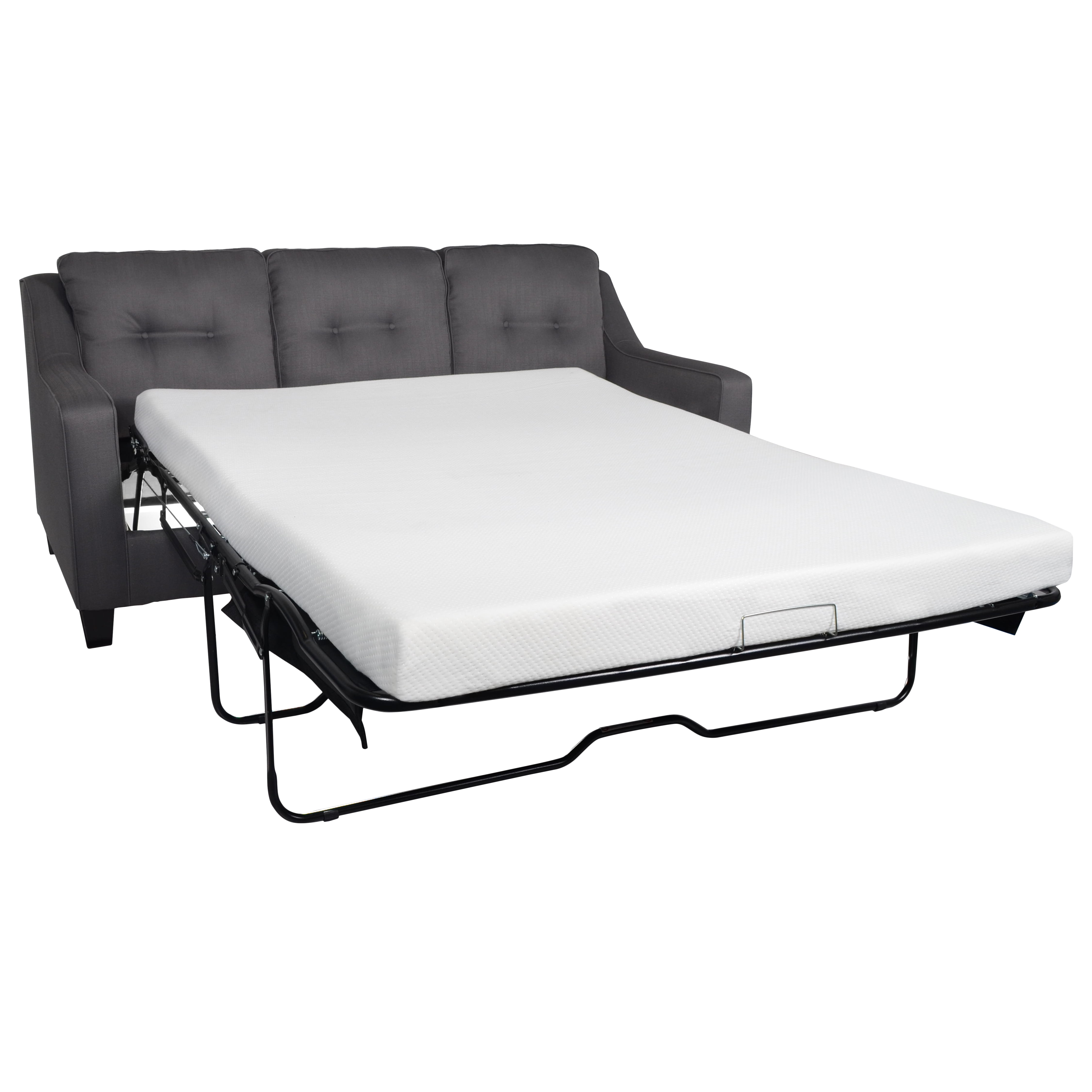 Milliard 4.5 inch Memory Foam Replacement Mattress for Queen Size Sleeper Sofa Bed and Couch Beds Sofa Not Included Queen