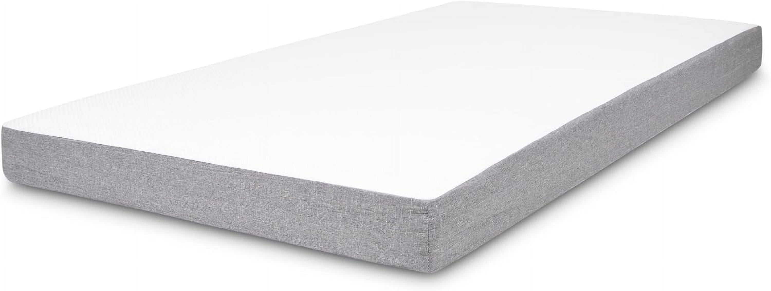 Milliard 5 Inch Twin Memory Foam Mattress with Washable Cover