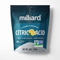 thumbnail image 1 of Milliard Citric Acid 4 Ounce - 100% Pure Food Grade Non-GMO Project Verified, 1 of 5