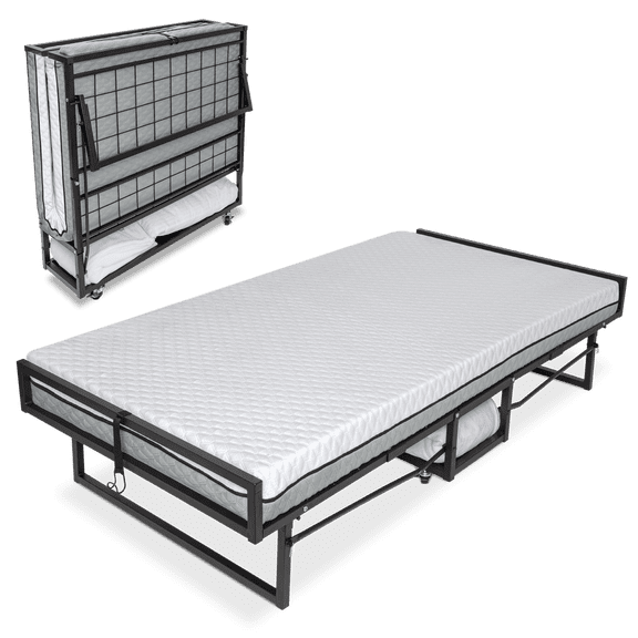 Milliard Deluxe Presidential Folding Bed with Mattress