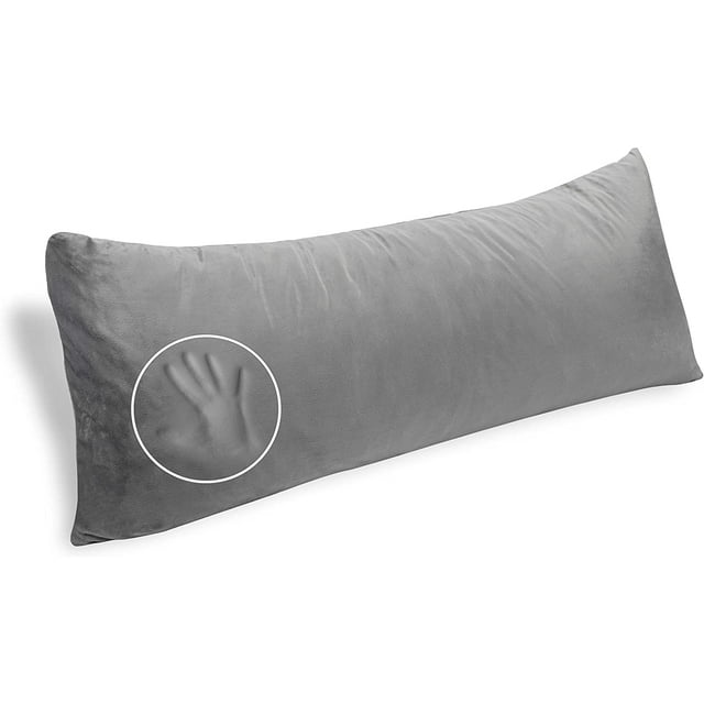 Milliard Full Body Pillow Shredded Memory Foam with Washable Cover