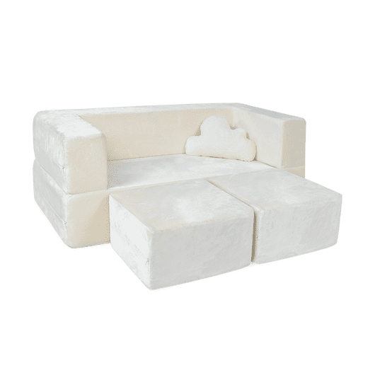 Milliard Kids Modular Sofa, Ivory