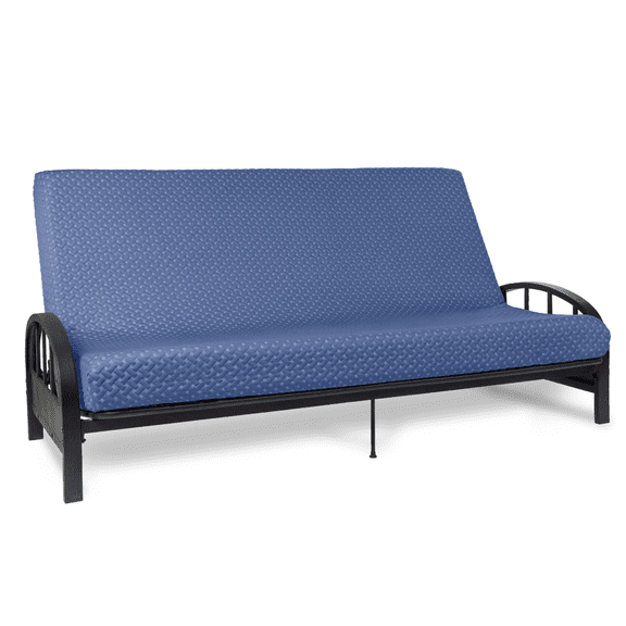 Milliard Memory Foam Futon Mattress – Full Size (Frame Not Included) (Navy)