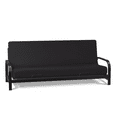 Milliard Memory Foam Futon Sofa Bed Mattress Full Size (Frame Not Included, Midnight Black