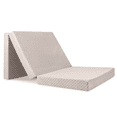 thumbnail image 1 of Milliard Premium Folding Mattress, Memory Foam Tri Fold with Waterproof Washable Cover, Cot Size (75"x31"x4"), 1 of 8