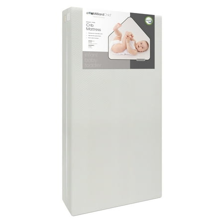 Milliard Premium Memory Foam Hypoallergenic Infant & Toddler Crib Mattress, Waterproof Cover, Dual Stage price history and forecast - Milliard BCMTWA
