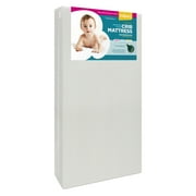 Milliard Premium Memory Foam Hypoallergenic Infant & Toddler Crib Mattress, Waterproof Cover, Dual Stage