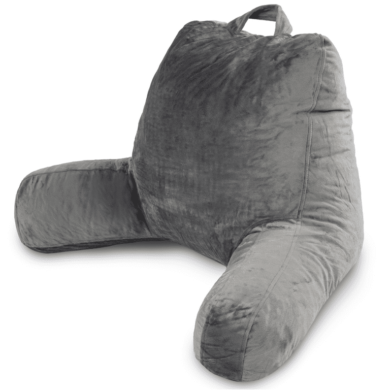 Milliard Reading Pillow with Shredded Memory Foam Great As Backrest for Books
