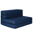 thumbnail image 1 of Milliard Tri-Fold Foam Folding Mattress and Sofa Bed for Guests, Cot (75"x31"x4.5"), 1 of 6