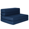 thumbnail image 1 of Milliard Tri-Fold Foam Folding Mattress and Sofa Bed for Guests (Single), 1 of 6